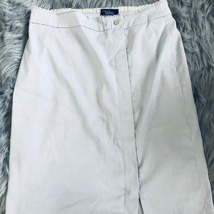 Tommy Hilfiger Light Gray Women’s Knee LengthSkirt